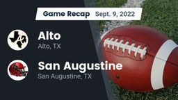 Recap: Alto  vs. San Augustine  2022