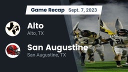Recap: Alto  vs. San Augustine  2023