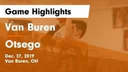 Van Buren  vs Otsego  Game Highlights - Dec. 27, 2019