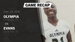 Recap: Olympia  vs. Evans  2016