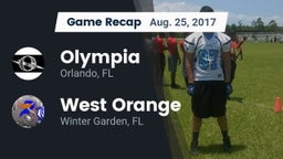 Recap: Olympia  vs. West Orange  2017