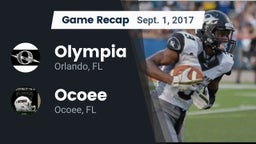 Recap: Olympia  vs. Ocoee  2017