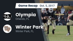 Recap: Olympia  vs. Winter Park  2017
