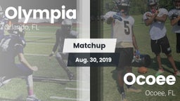 Matchup: Olympia  vs. Ocoee  2019