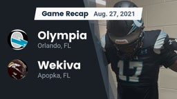 Recap: Olympia  vs. Wekiva  2021