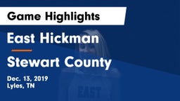 East Hickman  vs Stewart County  Game Highlights - Dec. 13, 2019