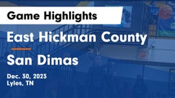 East Hickman County  vs San Dimas Game Highlights - Dec. 30, 2023