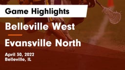 Belleville West  vs Evansville North  Game Highlights - April 30, 2022