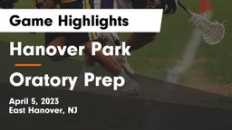Hanover Park  vs Oratory Prep  Game Highlights - April 5, 2023