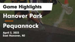 Hanover Park  vs Pequannock  Game Highlights - April 3, 2023