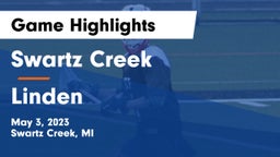 Swartz Creek  vs Linden  Game Highlights - May 3, 2023