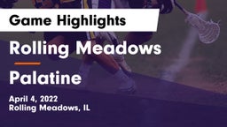 Rolling Meadows  vs Palatine  Game Highlights - April 4, 2022