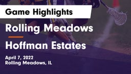 Rolling Meadows  vs Hoffman Estates  Game Highlights - April 7, 2022