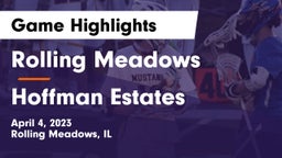 Rolling Meadows  vs Hoffman Estates  Game Highlights - April 4, 2023