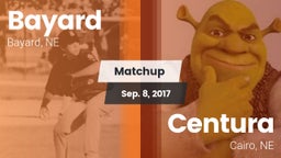 Matchup: Bayard  vs. Centura  2017
