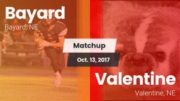 Matchup: Bayard  vs. Valentine  2017