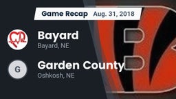 Recap: Bayard  vs. Garden County  2018