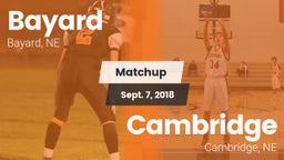 Matchup: Bayard  vs. Cambridge  2018