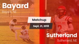 Matchup: Bayard  vs. Sutherland  2018