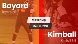 Matchup: Bayard  vs. Kimball  2018