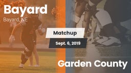 Matchup: Bayard  vs. Garden County 2019
