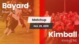 Matchup: Bayard  vs. Kimball  2019