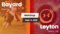 Matchup: Bayard  vs. Leyton  2020