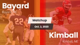 Matchup: Bayard  vs. Kimball  2020
