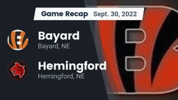 Recap: Bayard  vs. Hemingford  2022