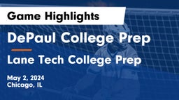 DePaul College Prep vs Lane Tech College Prep Game Highlights - May 2, 2024