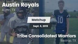 Matchup: Austin Royals vs. Tribe Consolidated Warriors 2019