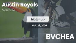 Matchup: Austin Royals vs. BVCHEA 2020