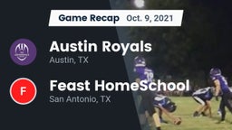 Recap: Austin Royals vs. Feast HomeSchool  2021