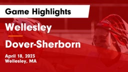 Wellesley  vs Dover-Sherborn  Game Highlights - April 18, 2023