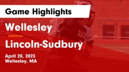 Wellesley  vs Lincoln-Sudbury  Game Highlights - April 20, 2023