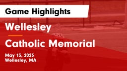 Wellesley  vs Catholic Memorial  Game Highlights - May 13, 2023