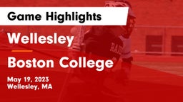 Wellesley  vs Boston College  Game Highlights - May 19, 2023