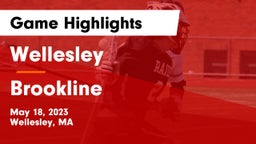 Wellesley  vs Brookline  Game Highlights - May 18, 2023