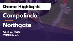 Campolindo  vs Northgate  Game Highlights - April 26, 2023