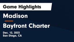 Madison  vs Bayfront Charter  Game Highlights - Dec. 12, 2023