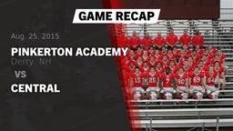 Recap: Pinkerton Academy vs. Central 2015