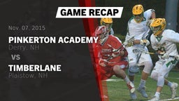 Recap: Pinkerton Academy vs. Timberlane  2015