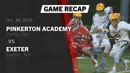 Recap: Pinkerton Academy vs. Exeter  2015