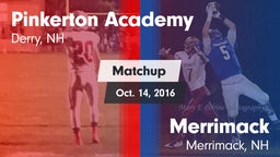 Matchup: Pinkerton Academy vs. Merrimack  2015