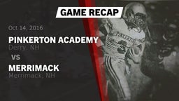 Recap: Pinkerton Academy vs. Merrimack  2016