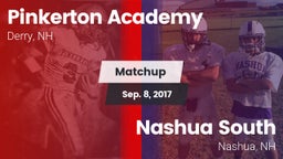 Matchup: Pinkerton Academy vs. Nashua  South 2017