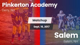 Matchup: Pinkerton Academy vs. Salem  2017