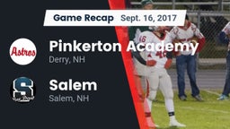 Recap: Pinkerton Academy vs. Salem  2017