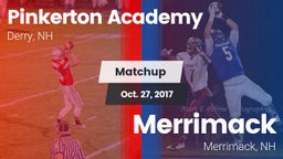 Matchup: Pinkerton Academy vs. Merrimack  2017