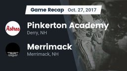 Recap: Pinkerton Academy vs. Merrimack  2017